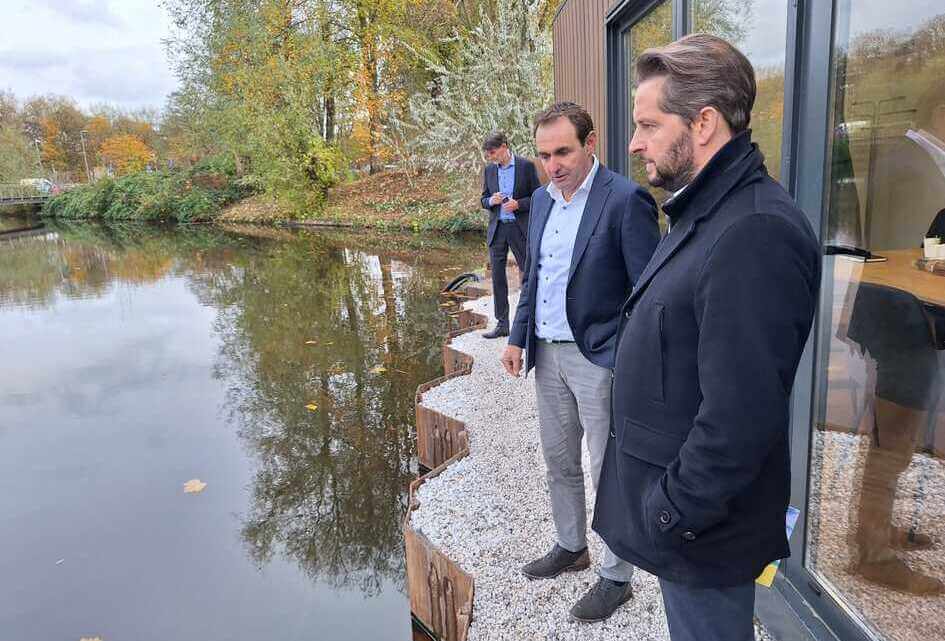 Werkbezoek energiedamwanden