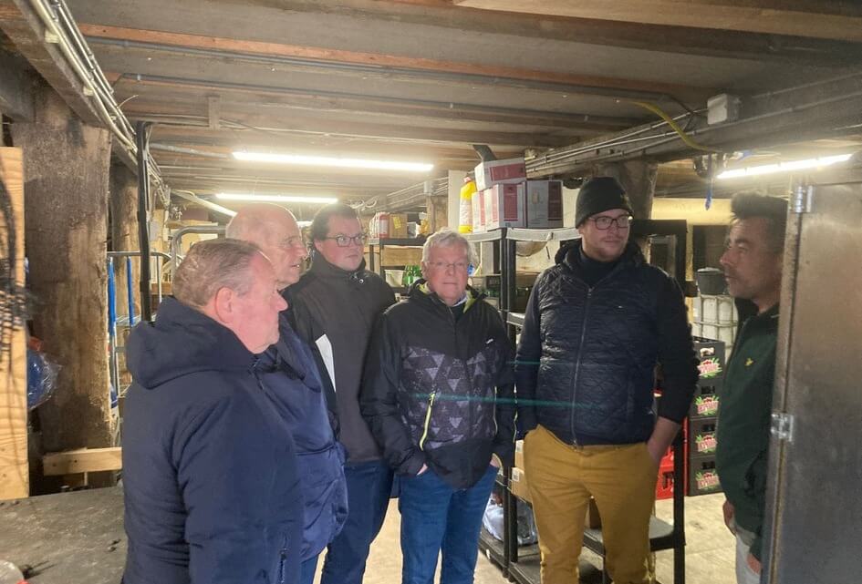 Werkbezoek strandpaviljoens