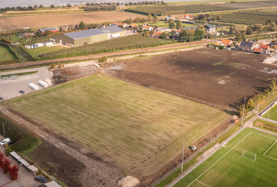 Sportvelden Krabbendijke blijven op huidige locatie