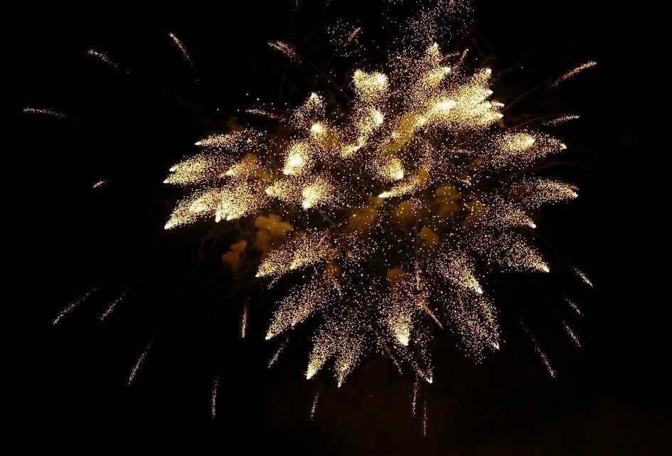 Vuurwerk in de Kamer