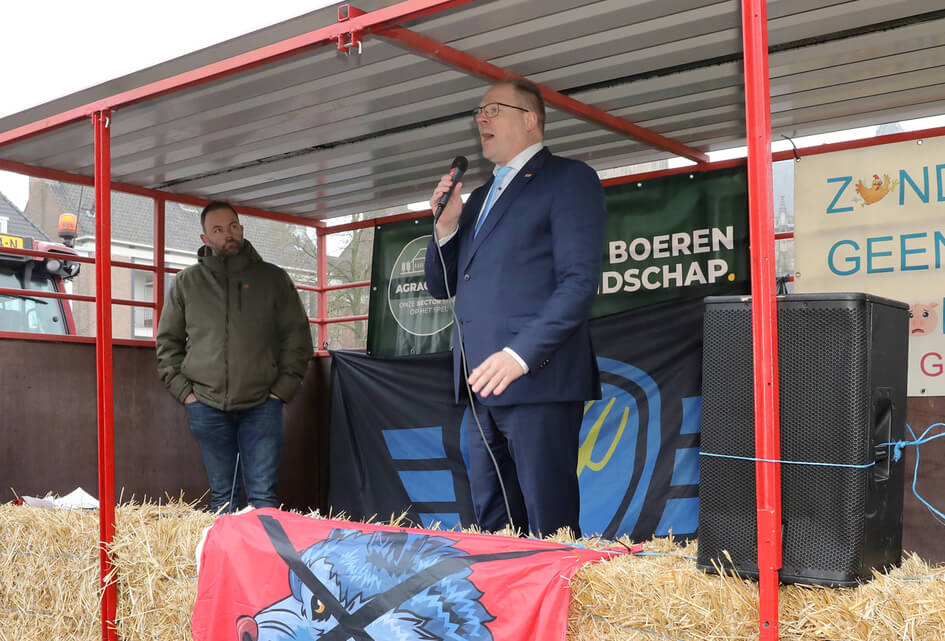 Debat en demonstratie over de wolf