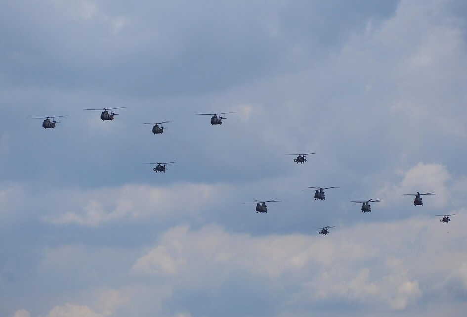 Kamervragen oefeningen luchtmacht