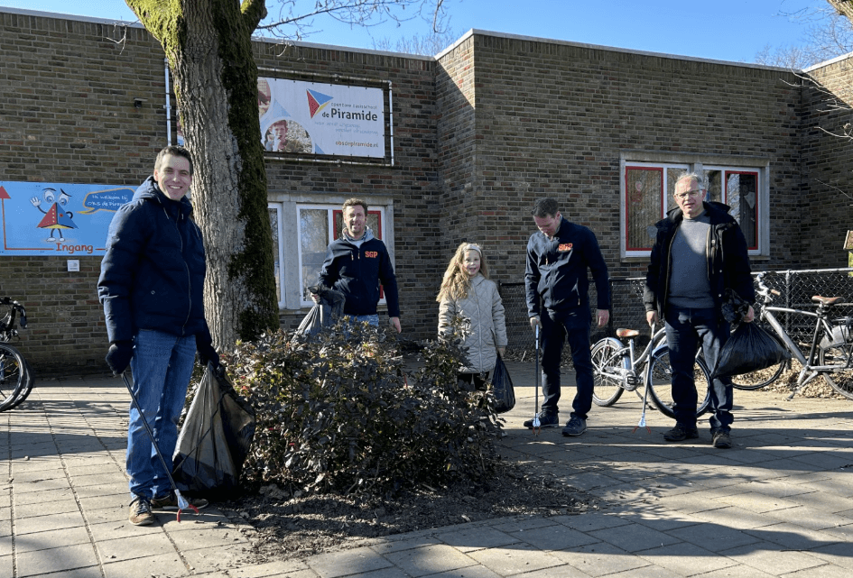 SGP doet aftrap voor Opschoondag