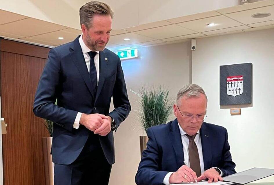 Welkom aan burgemeester Jan Luteijn