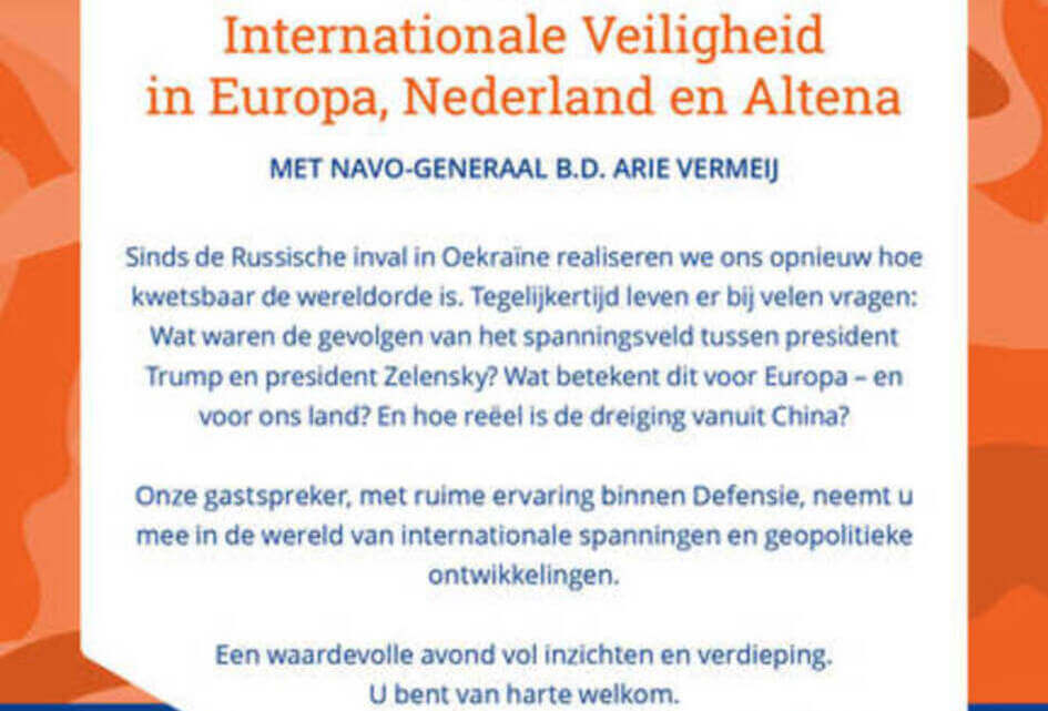 Ledenvergadering en thema avond 