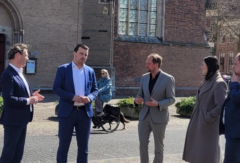SGP-fractie Gelderland bezoekt Zutphen