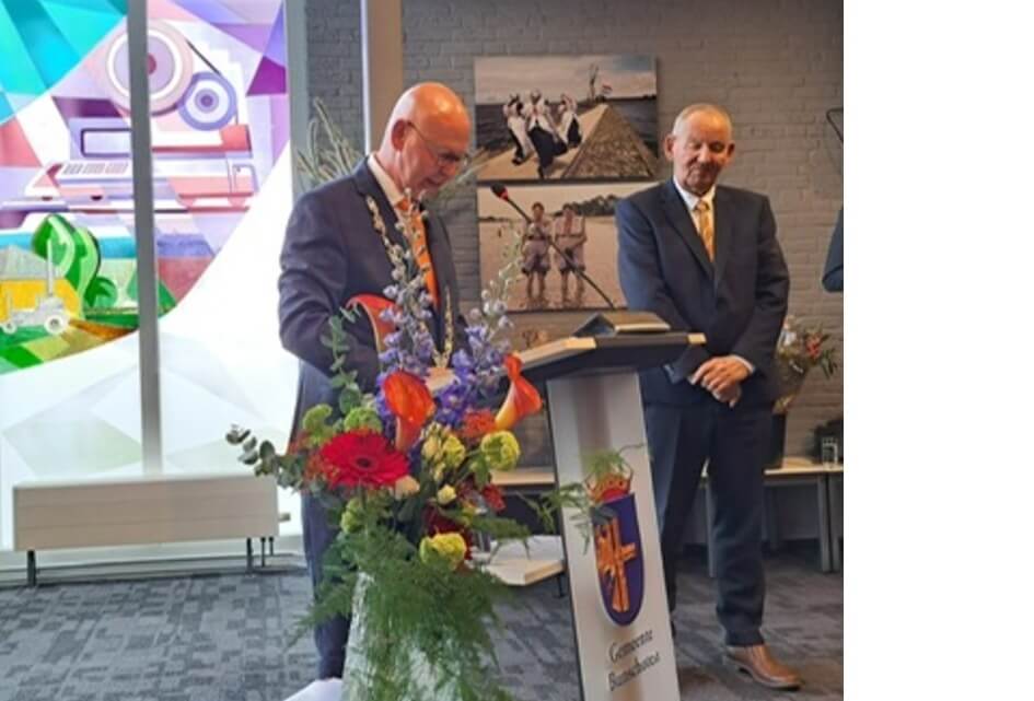 Henk Heeringa koninklijk gedecoreerd