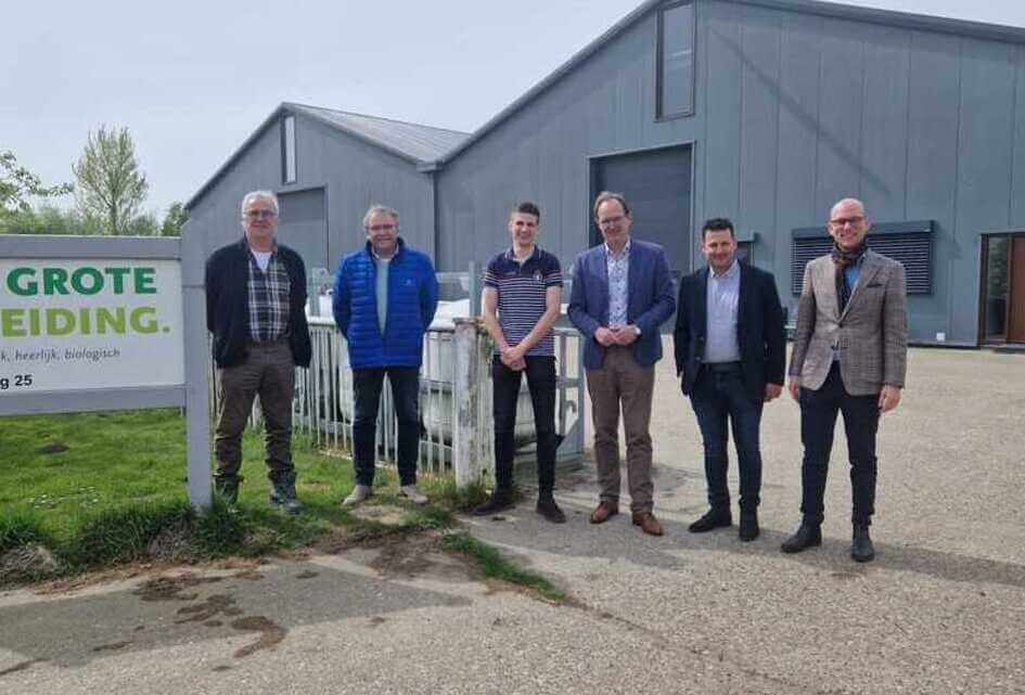 Werkbezoek aan biologisch bedrijf Meulwaeter