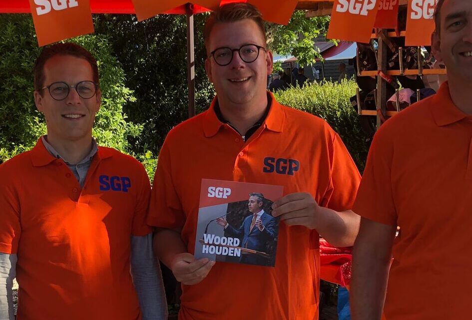 SGP op braderie Bleskensgraaf en ontvangt input Verkiezingsprogramma 2026