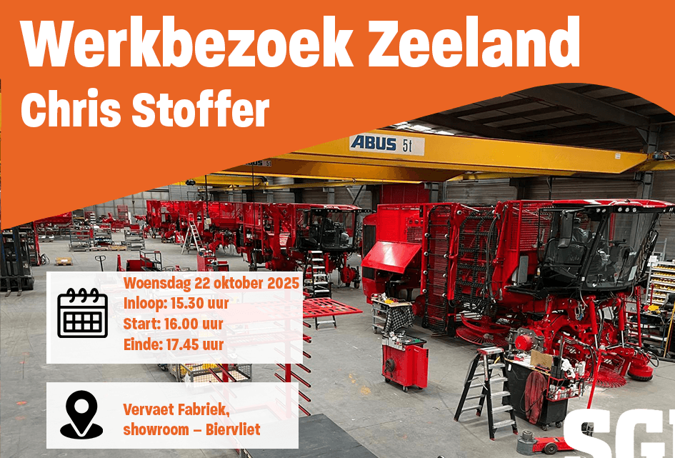 Chris Stoffer op werkbezoek in Zeeland
