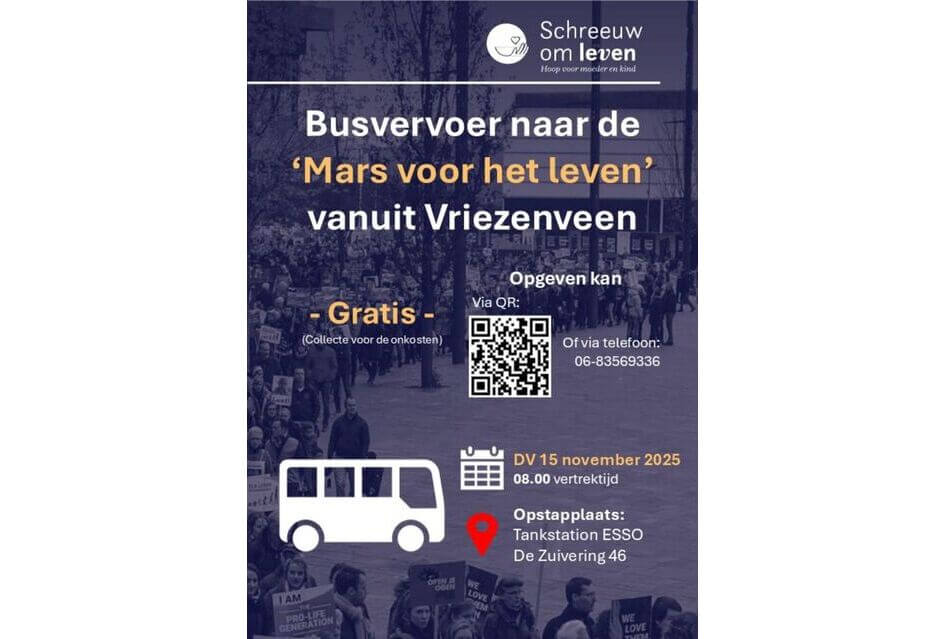 Mars voor het leven 2025