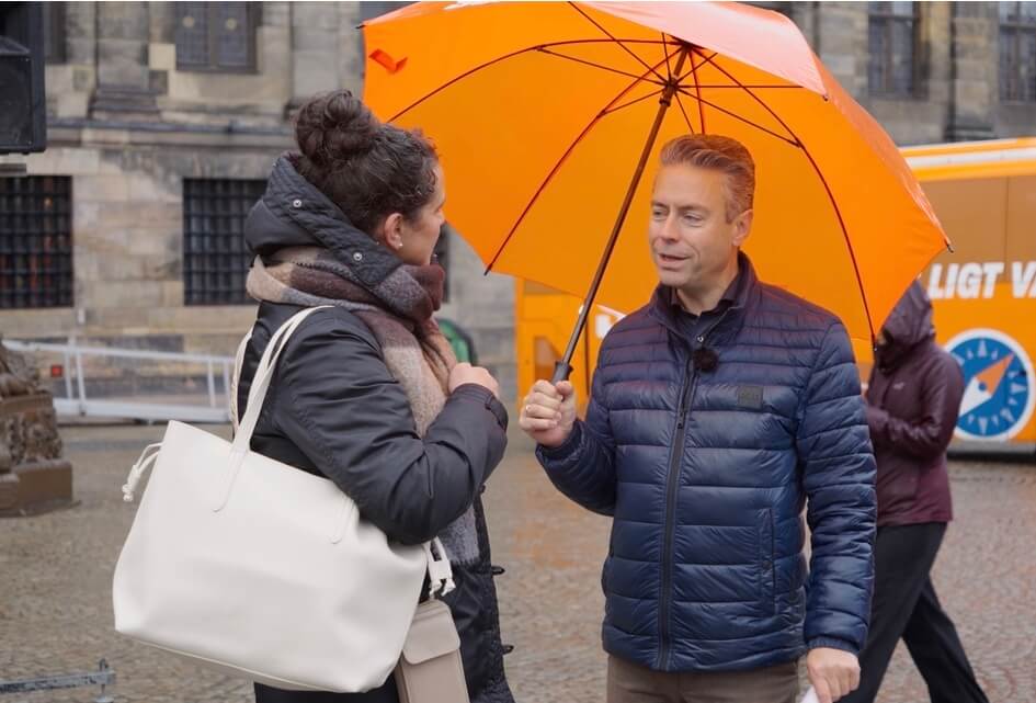 SGP op de Dam voor christelijke feestdagen