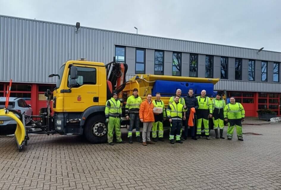 Strooiploegen bedankt!