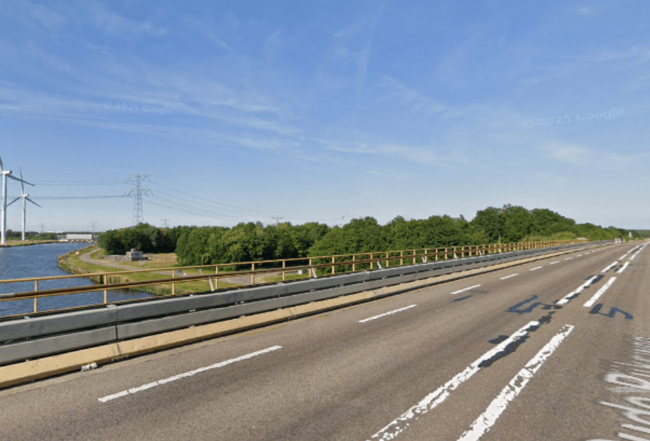 In juli en augustus 2026 groot onderhoud aan brug (N289) over Schelde-Rijn kanaal