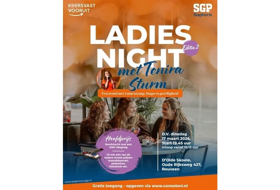 Ladies Night editie 2 met Tenira Sturm