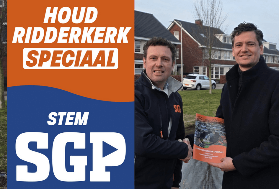 SGP presenteert verkiezingsprogramma