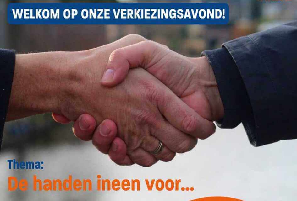 Kom naar onze verkiezingsavond