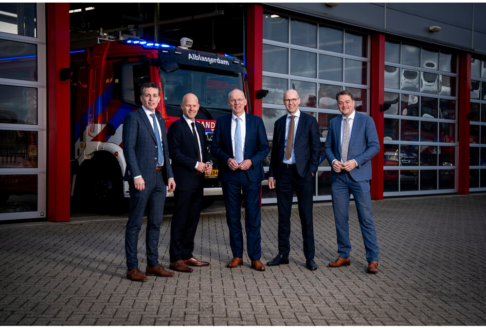 Werkbezoek bij de brandweer