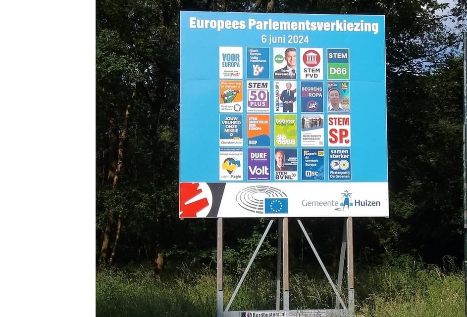 Motie Duurzame eigentijdse verkiezingsborden