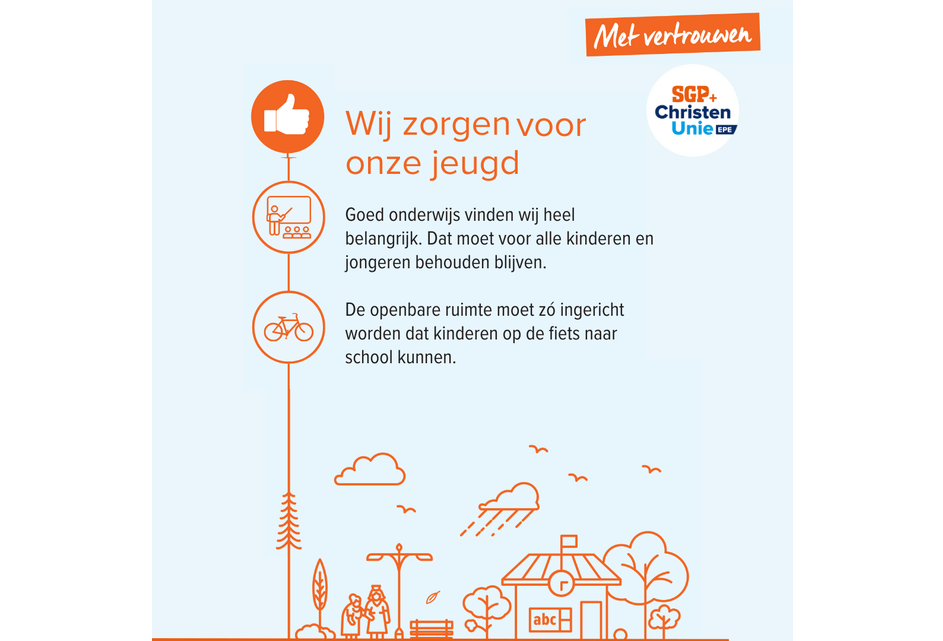 Wij zorgen voor onze jeugd