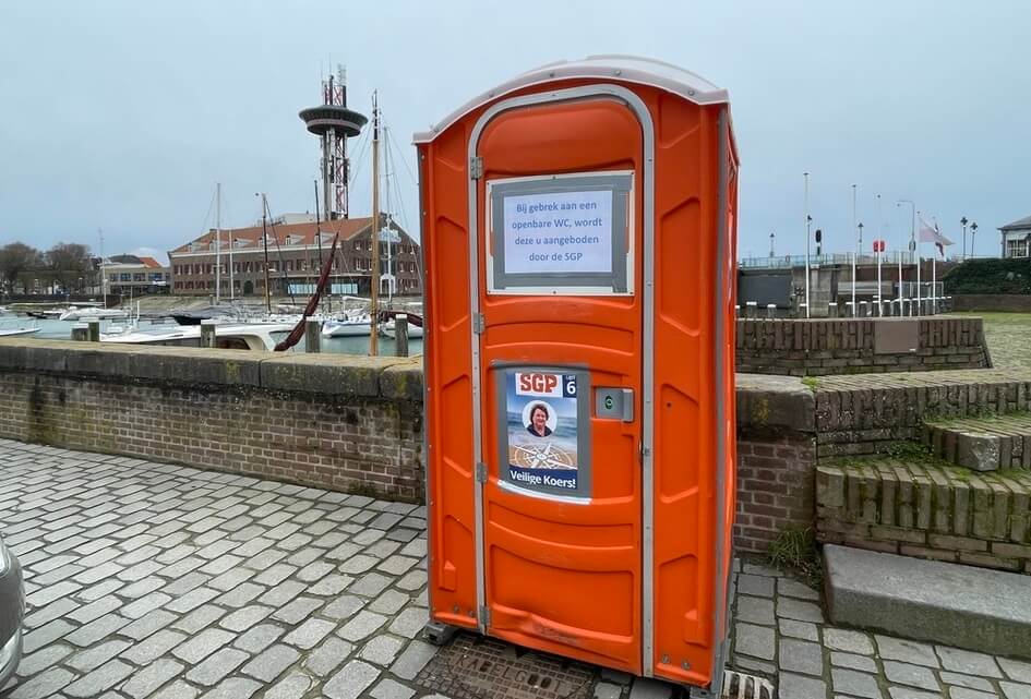 Persbericht Plaatsing tijdelijke toiletten