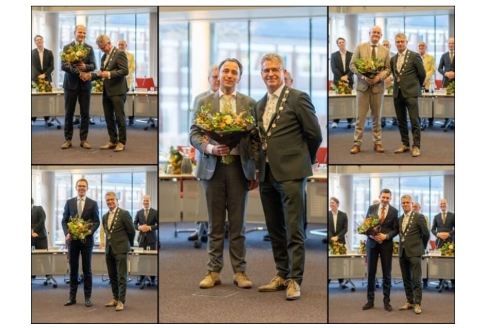 Afscheid en installatie nieuwe raad