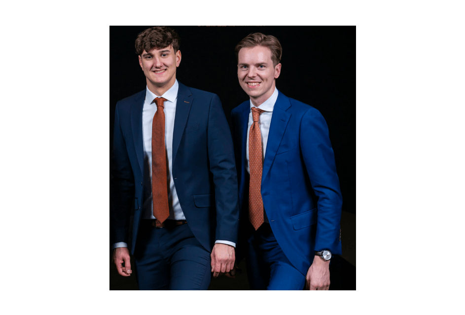 Leonard Gerritsen en Gilbert van Manen fractievertegenwoordigers SGP