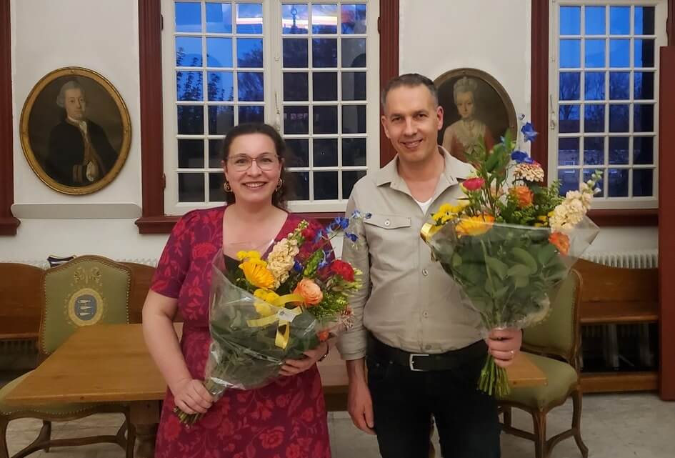 Tamara en Pieter beëdigd als commissieleden