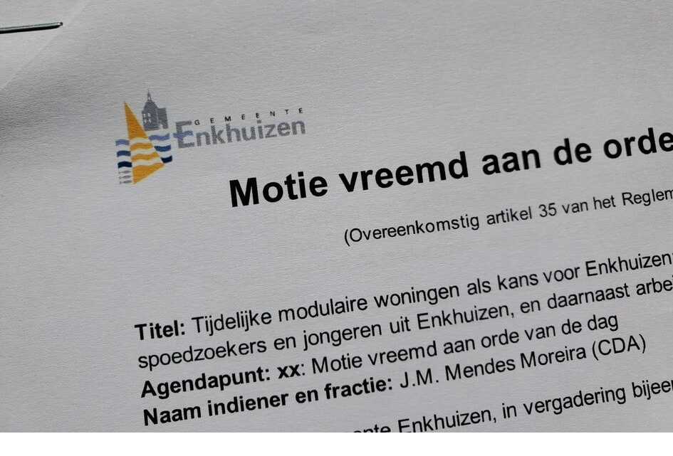 In Enkhuizen gaat het soms vreemd