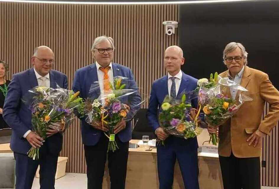 Wethouders en nieuwe raadsleden beëdigd