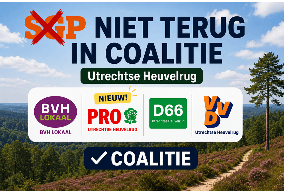 SGP keert niet terug in het college