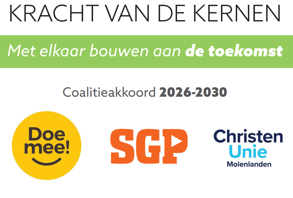 Coalitieakkoord: Molenlanden kracht van de kernen, met elkaar bouwen aan de toekomst