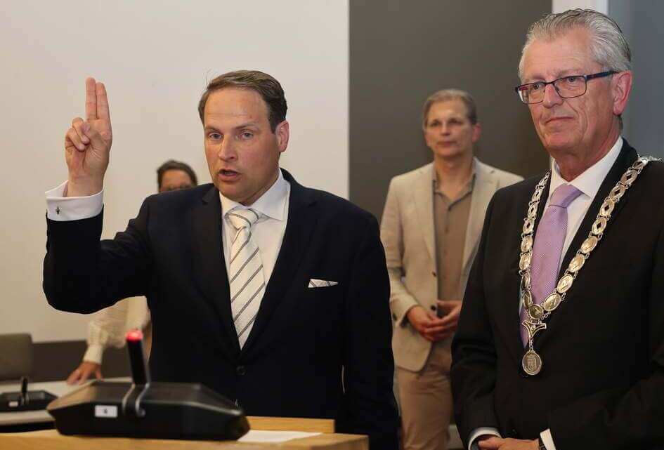 Jan Jonker wethouder in Twenterand