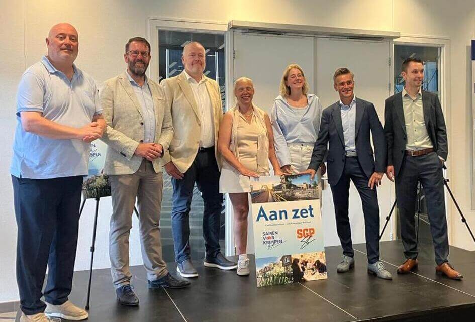 SGP en SvK presenteren coalitieakkoord 'Aan zet'