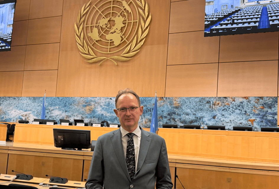 Bert-Jan Ruissen bezoekt Verenigde Naties in Genève