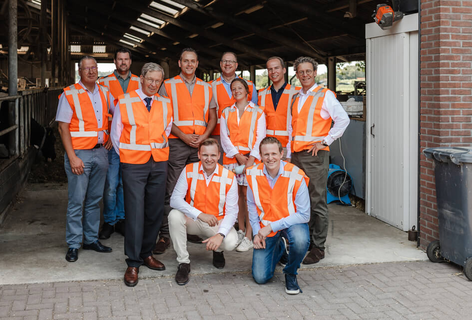 SGP Utrecht en Gelderland op werkbezoek in Woudenberg over mobiliteit en groen gas