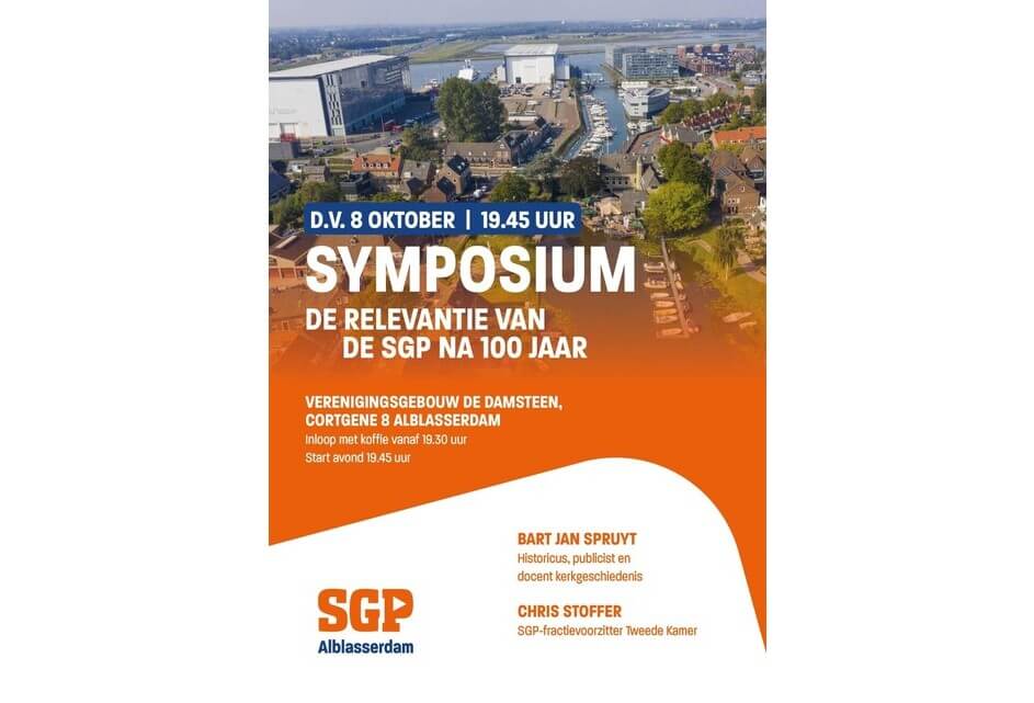 Symposium SGP 100 jaar 