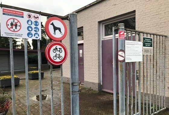 Vragen bij verbodsborden Noorderbegraafplaats
