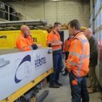 Werkbezoek aan de gemeentewerf