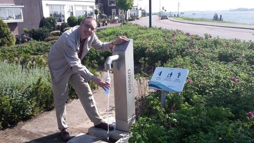 Opening watertappunt