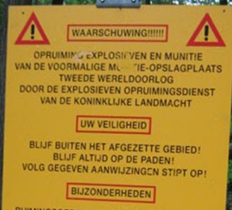 SGP-vragen over munitie in bossen bij Apeldoorn