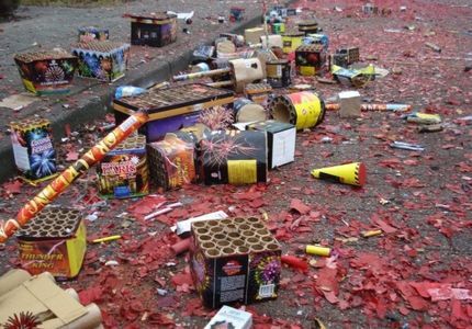 Vuurwerk afsteken nog van deze tijd?