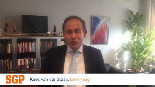 Bericht van Kees van der Staaij aan Tholen