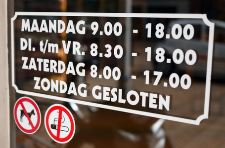 Onderzoeksbureau peilt winkeliers over zondagsopenstelling