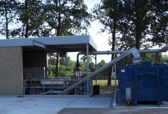 Pilot terugwinnen cellulose RWZI Dalfsen