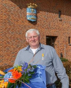 Koninklijke onderscheiding voor Johannes van den Berg