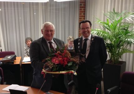 Jubileum dhr. J. van den Berg