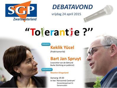 Debatavond Tolerantie?