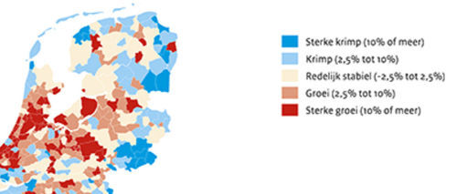 SGP stelt vragen over krimp