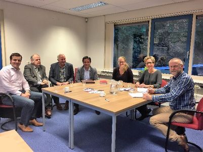 SGP fractie bezoekt het Venster